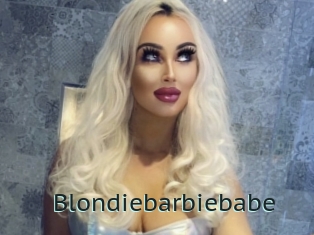 Blondiebarbiebabe