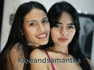 Kloeandsamantha