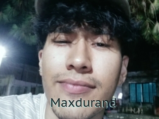 Maxdurand