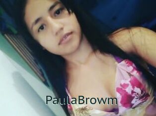 PaulaBrowm Anal X