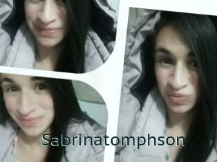 Sabrinatomphson