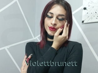 Violettbrunett